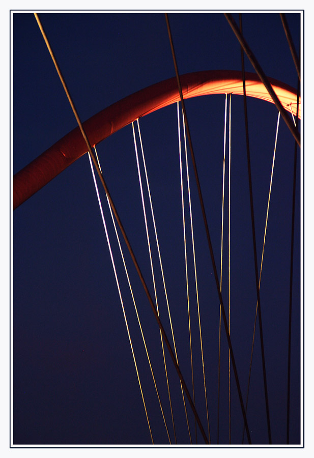 Kanalbrücke im Detail