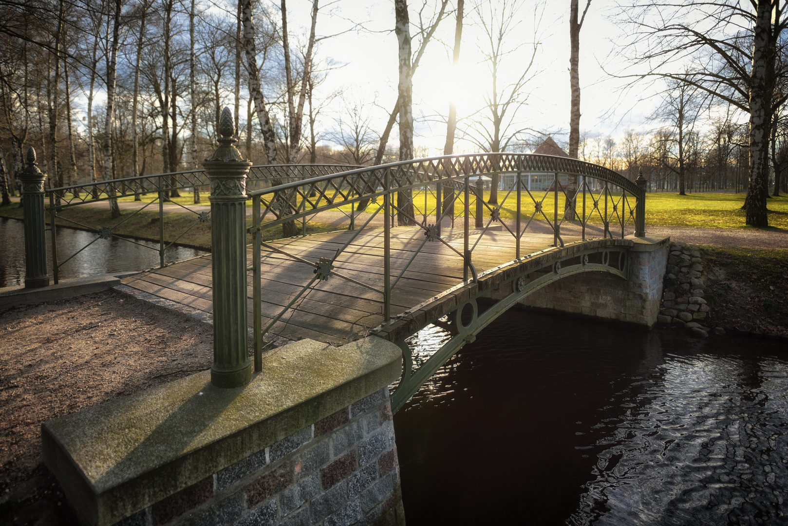 Kanalbrücke im Schlossgarten Schwerin