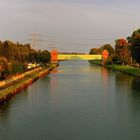 Kanalbrücke mit Pfeiler (Pano)