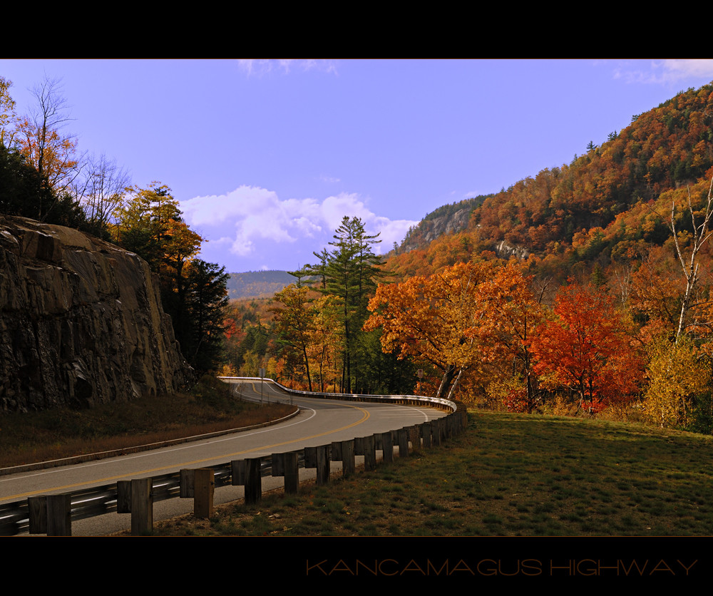 Kancamagus Highway im Indian Summer