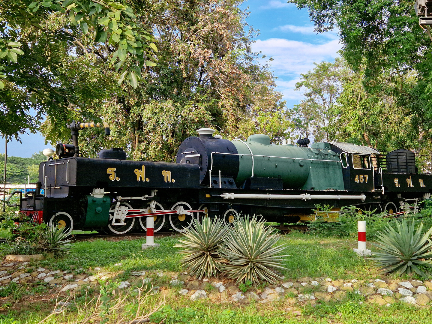 Kanchanaburi - Denkmaldampflok