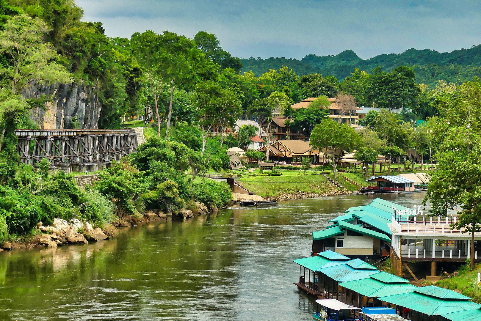 Kanchanaburi Kwai River