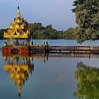 Kandawgyi Lake Karaweik Palace