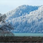 Kandel Rücken Schnee Winter