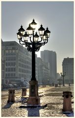 kandelaber auf dem gendarmenmarkt