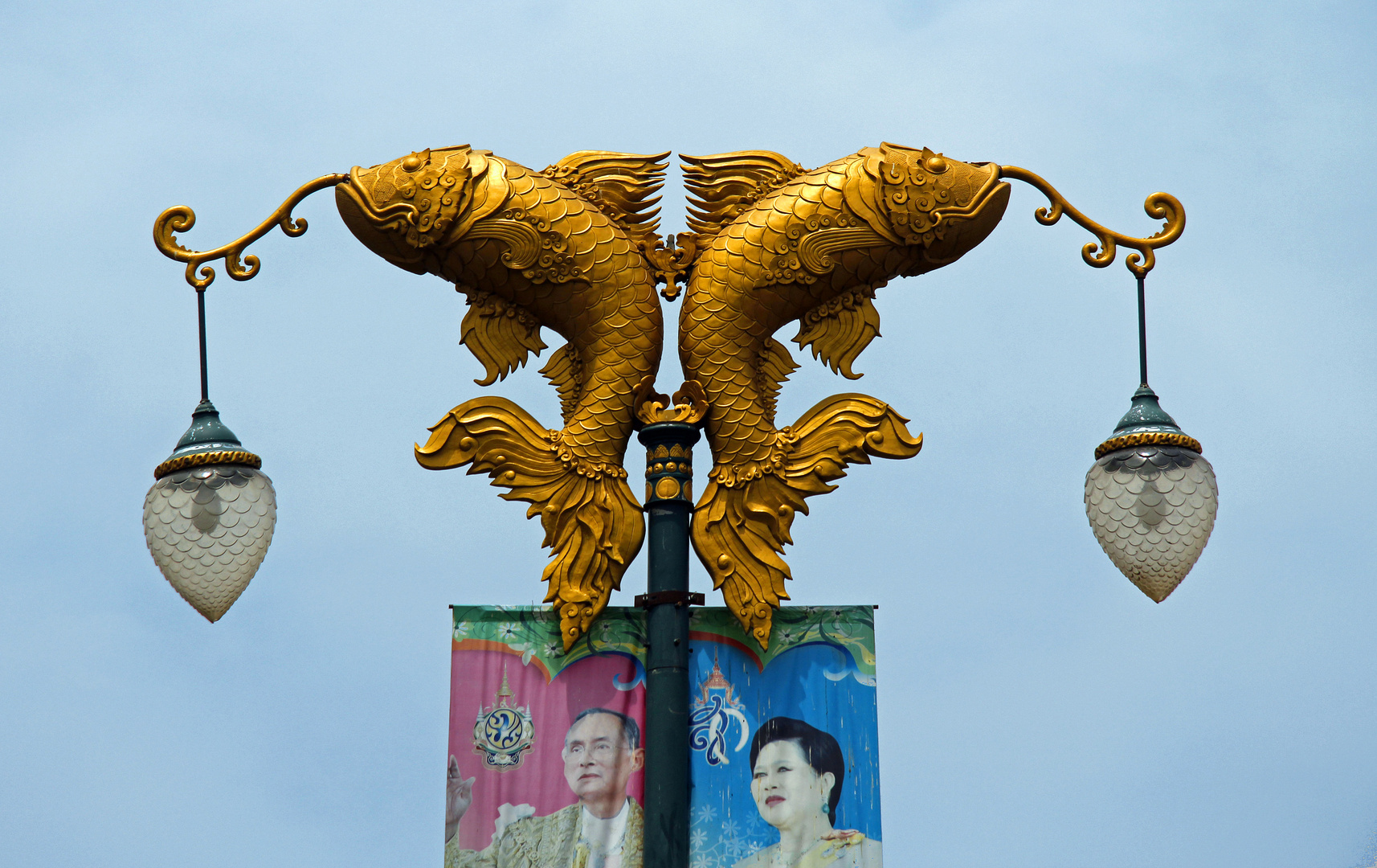 Kandelaber in Kanchanaburi