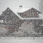 Kandersteg am Morgen vom 5. April 2017! - L'hiver nous a dit bonjour ce matin!