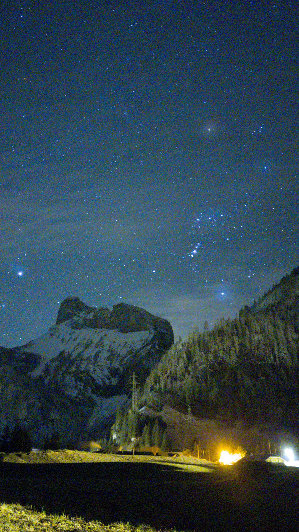 Kandersteg bei Nacht