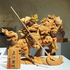 Kanetsugu Naoë sur son cheval de guerre