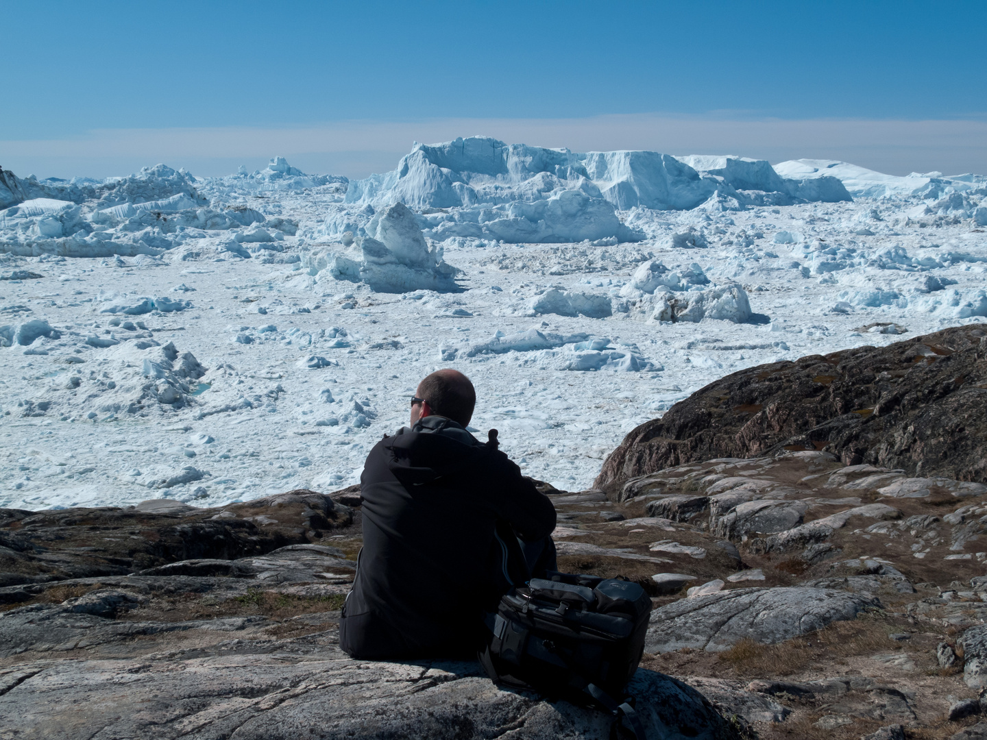 Kangia-Eisfjord bei absoluter Stille