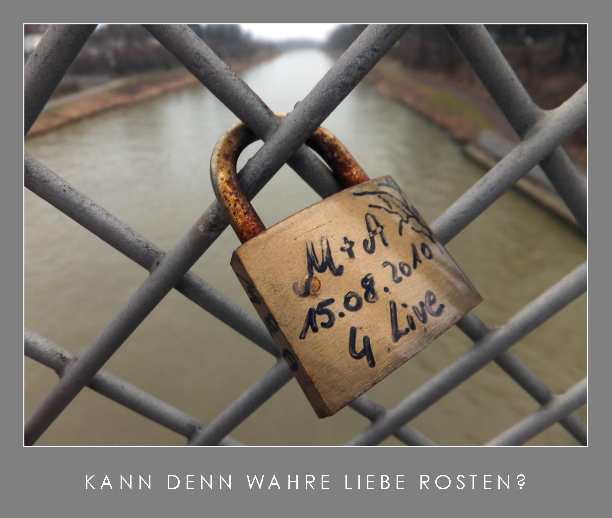 Kann denn wahre Liebe rosten?