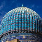 Kannelierte Kuppel der Moschee Bibi Hanum