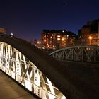 Kanngießer Brücke in der Speicherstadt in Hamburg