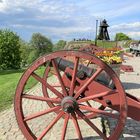 Kanone am Schloß in Upsalla 1