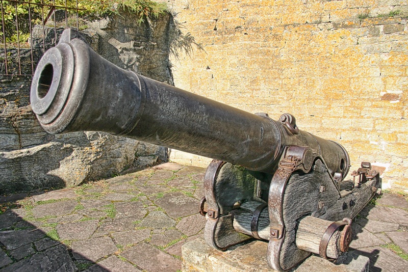 Kanone auf Schloß Waldeck