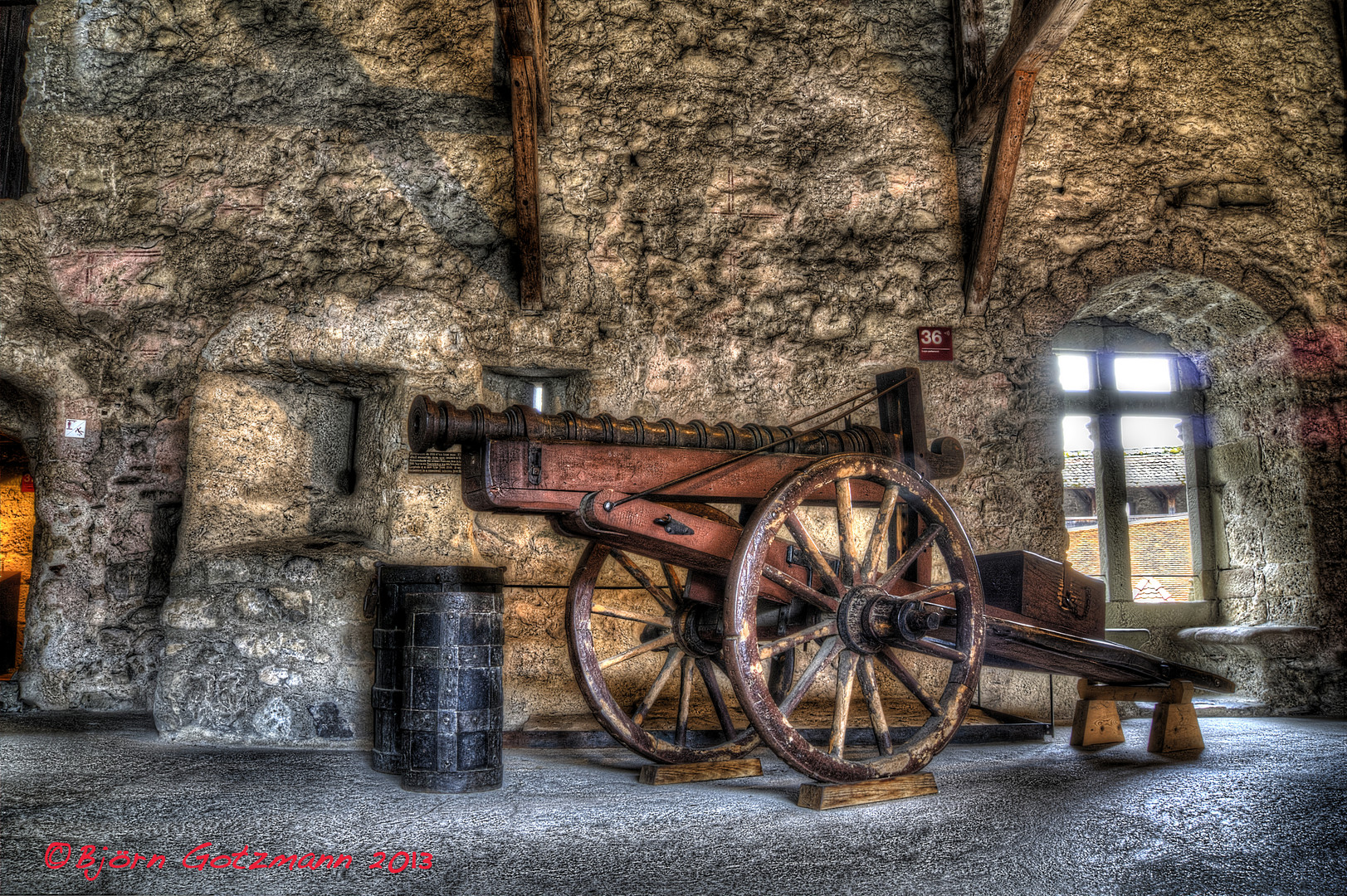 Kanone - Schloss Chillon