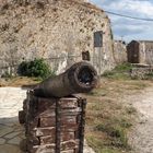 Kanone vor der Festung Agias Mavra (Lefkada)