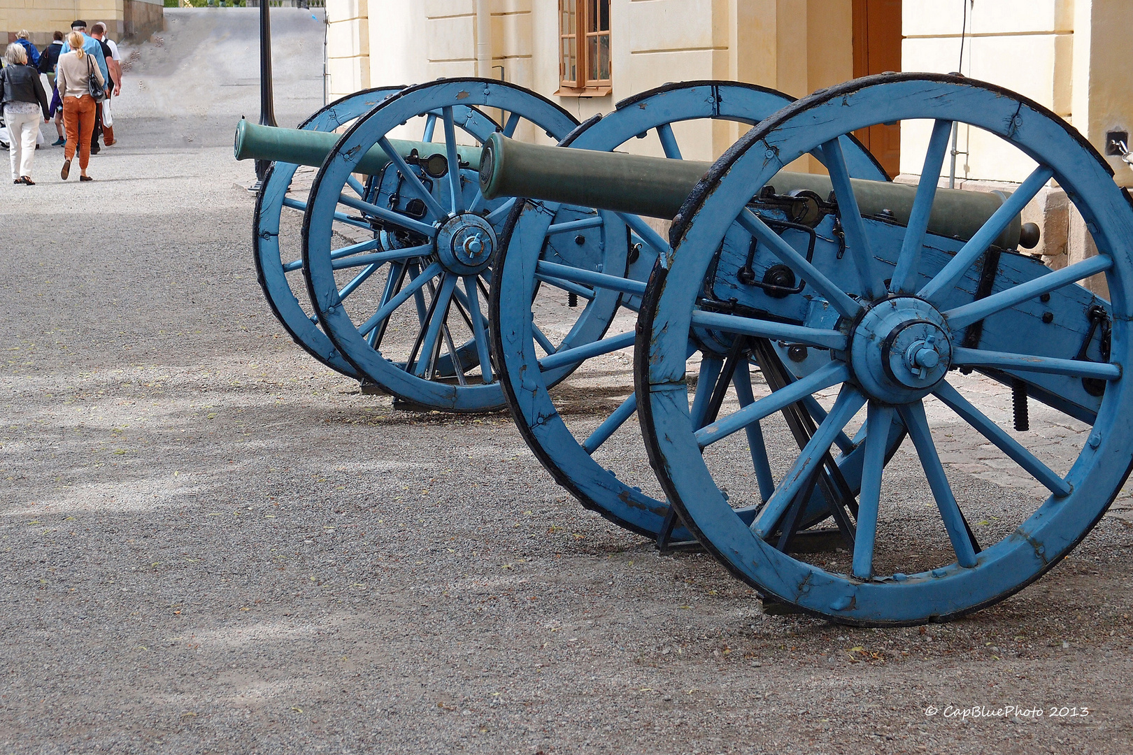 Kanonen in Schloß Dottningholm