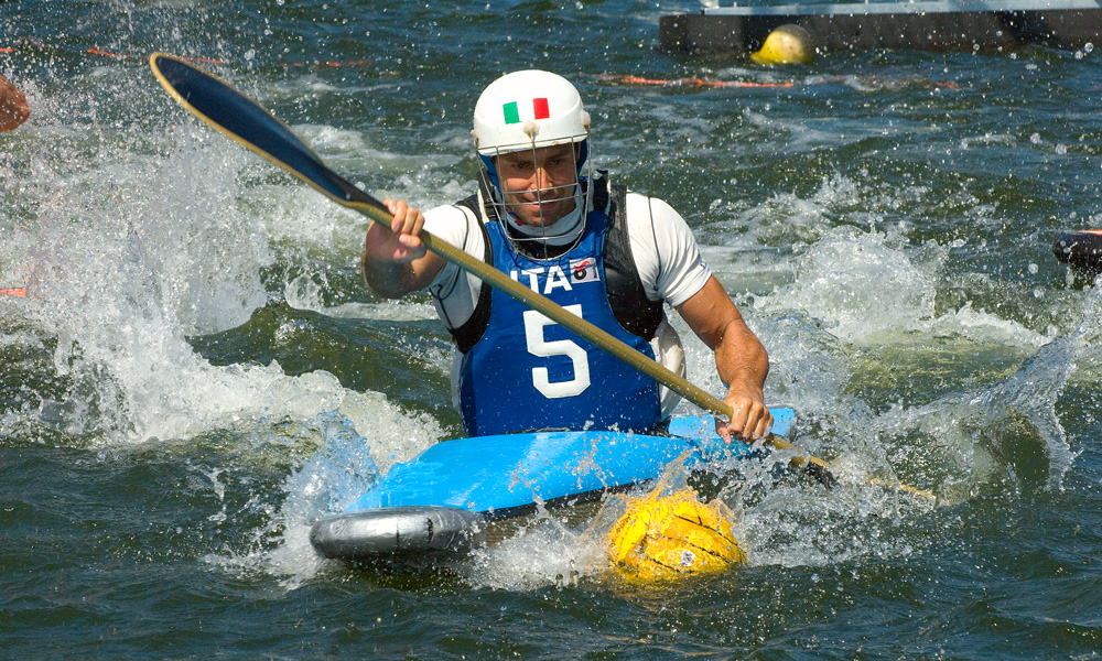 Kanu Polo - Sportpark Weddau Duisburg - World Games 2005