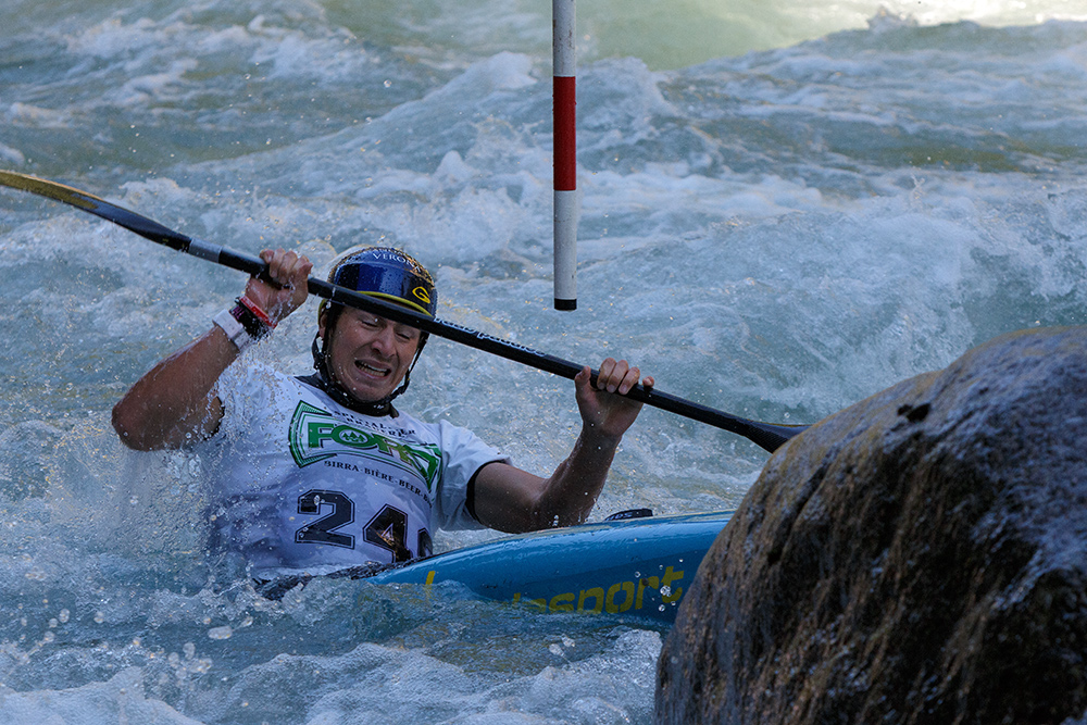 Kanu-Slalom auf der Passer ...