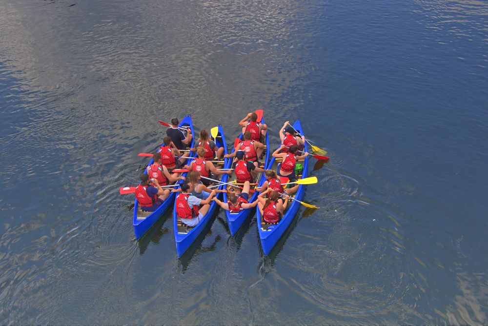 Kanuausflug auf der Ruhr