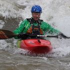 Kanufahrt bei Hochwasser 1