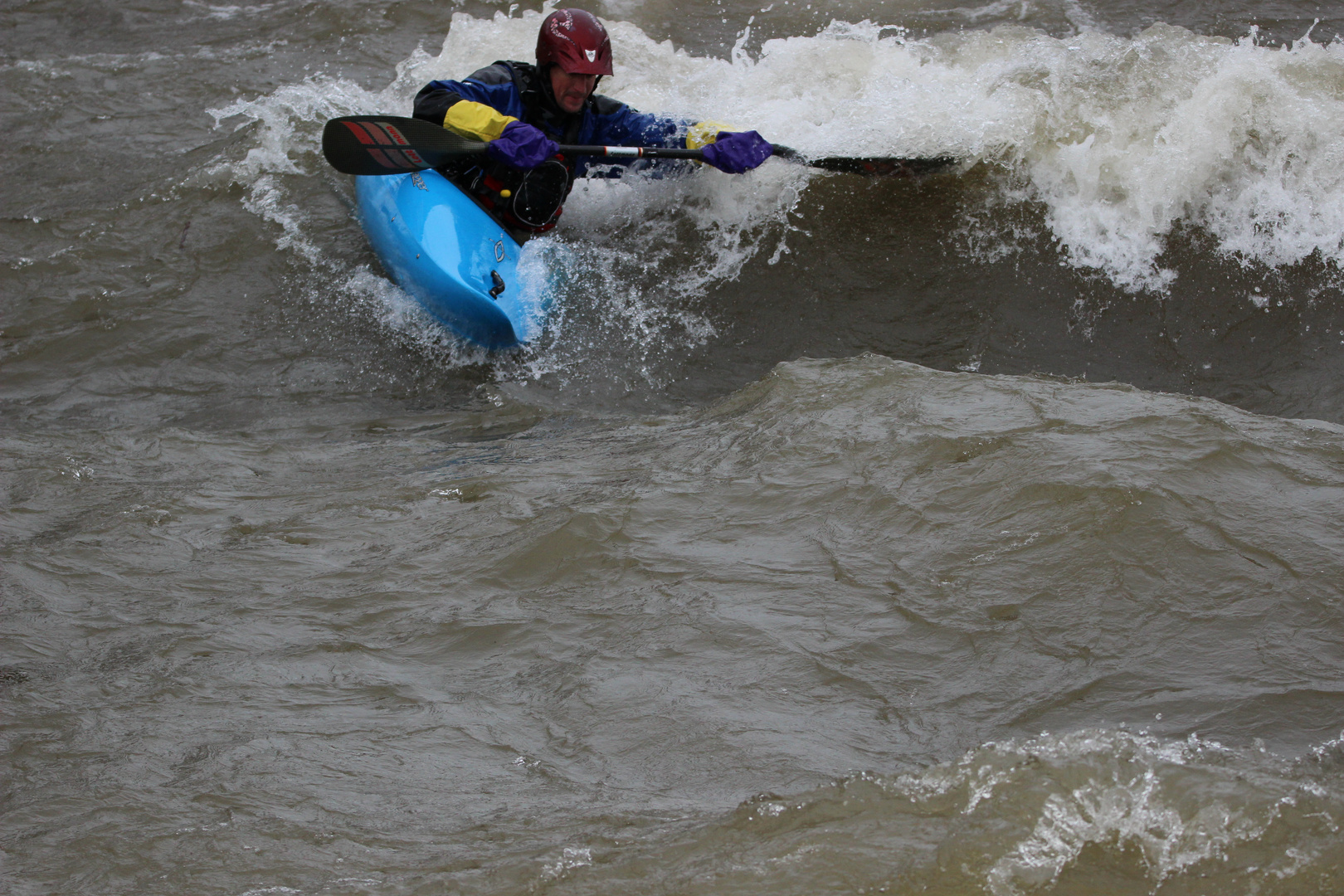 Kanufahrt bei Hochwasser 3