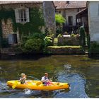 Kanufahrt durch Brantôme