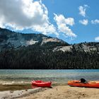 Kanus am Tenaya Lake @ Yosemite