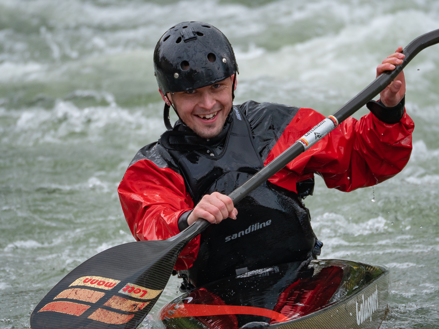 Kanuslalom das letzt Bild