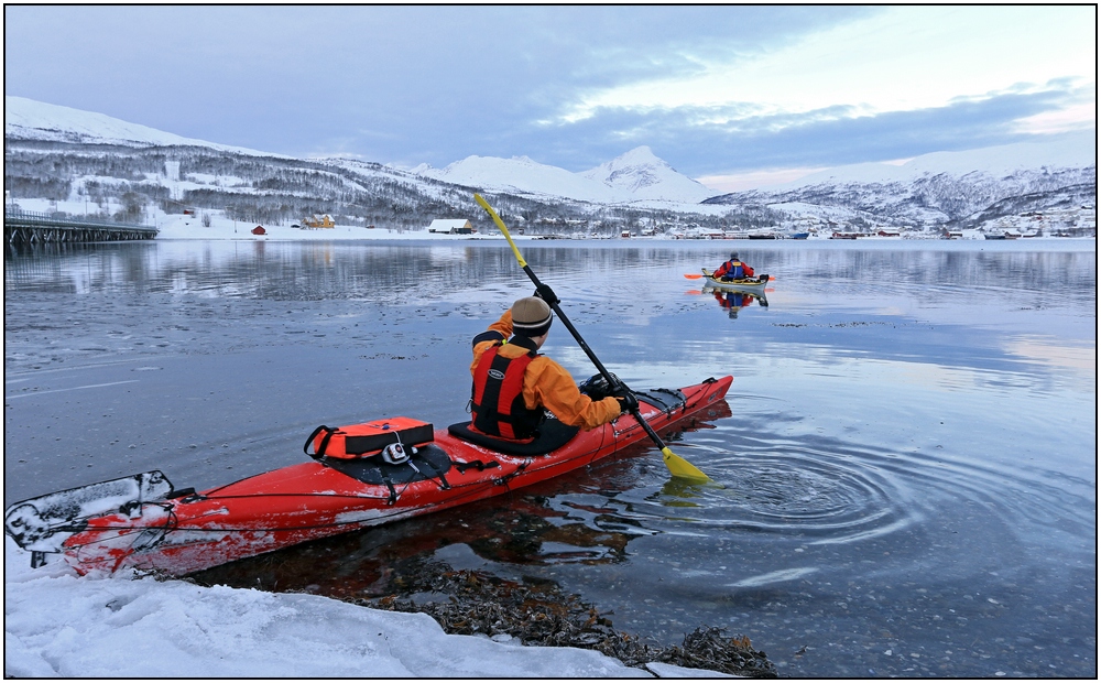 Kanutour auf dem Straumsfjord