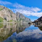 Kanutour vor Henningsvær (Lofoten, Norwegen)