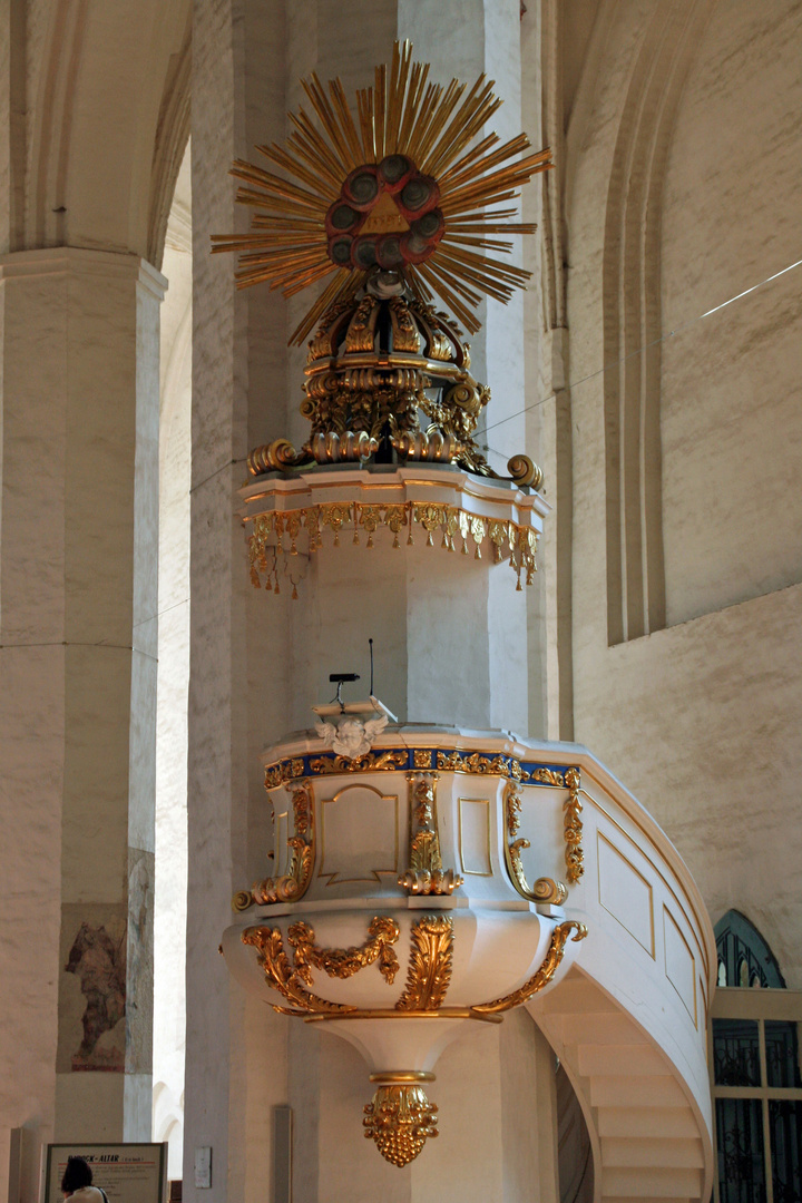 Kanzel der Oberkirche St. Nikolai in Cottbus