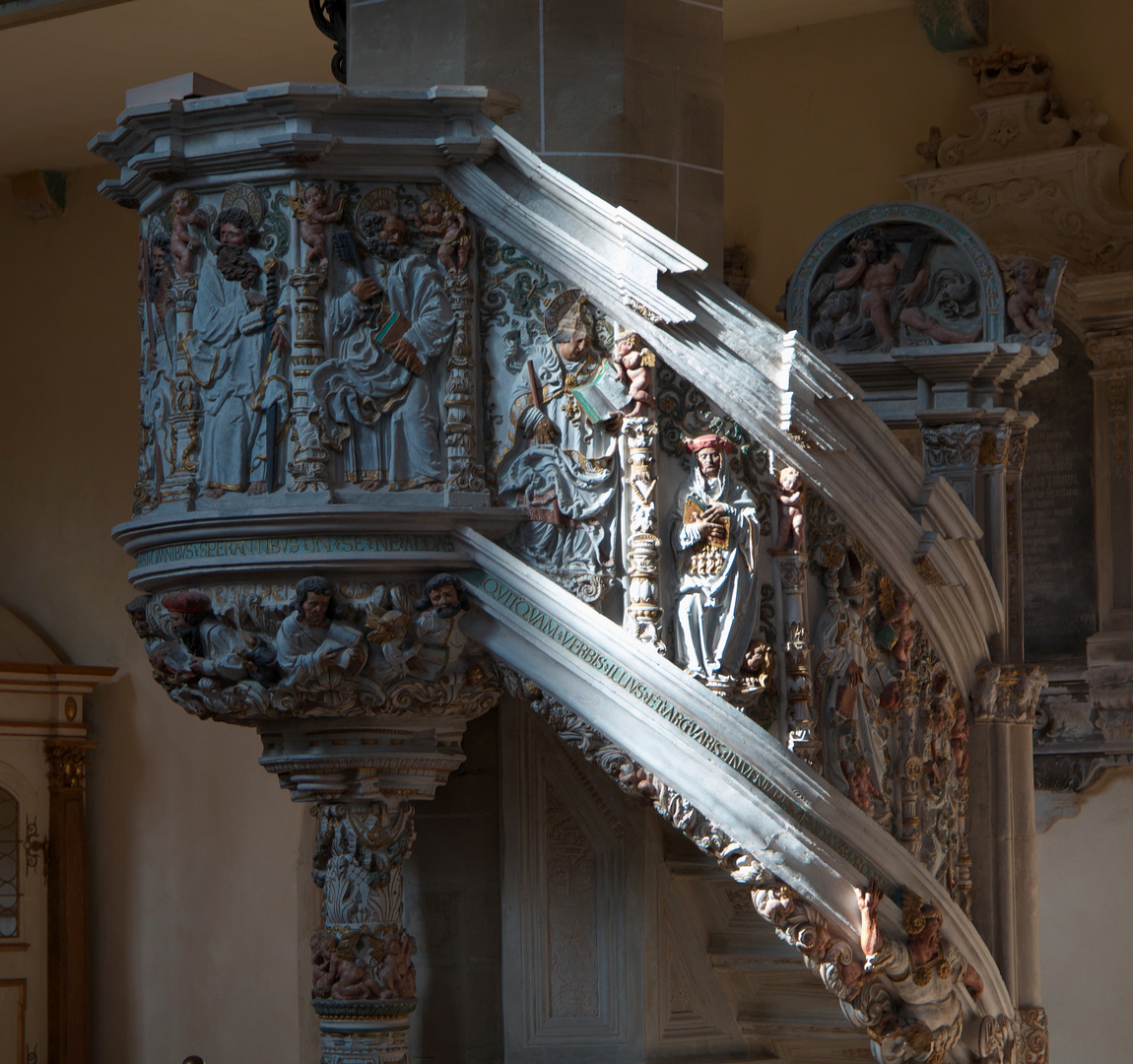 Kanzel im Dom zu Halle