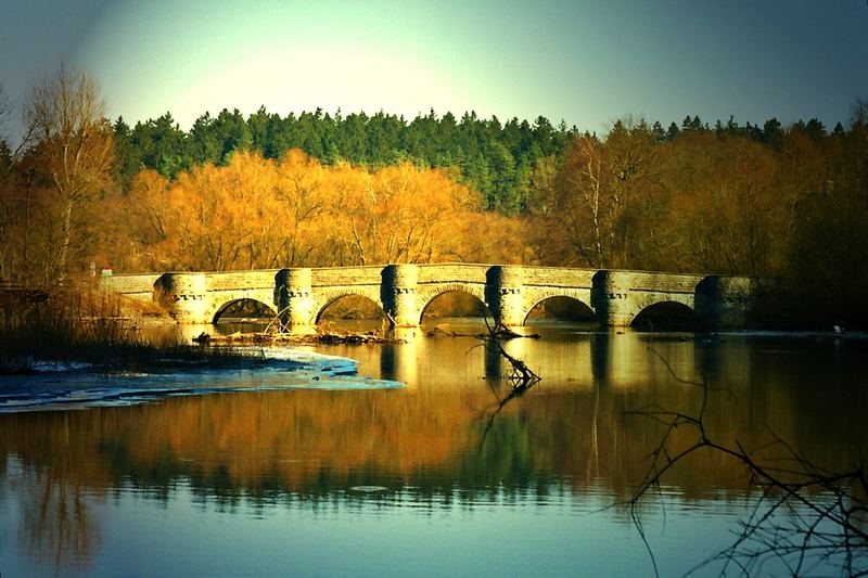 Kanzelbrücke am Möhnesee