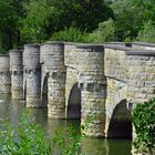 Kanzelbrücke im Möhnesee