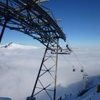 Kanzelwandbahn / Ifen mit Nebel im Kleinwalsertal