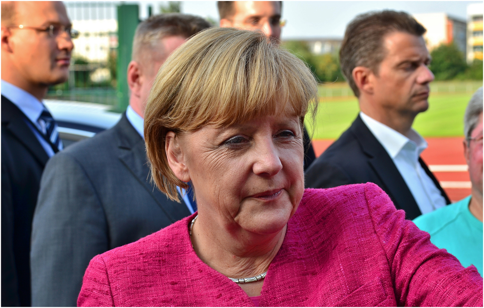 Kanzlerin Merkel in Wernigerode