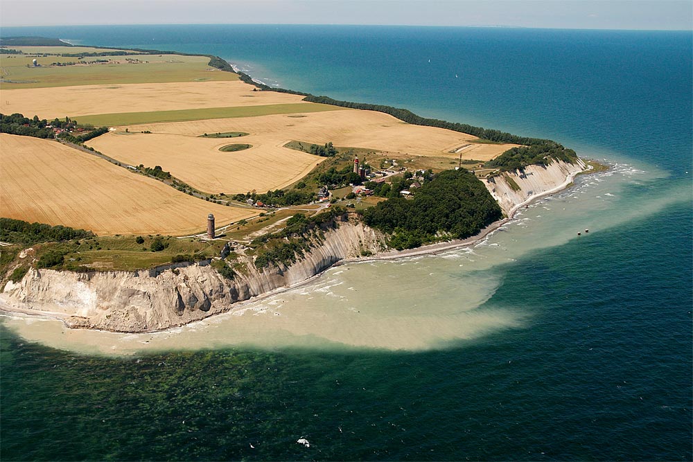 Kap Arkona aus der Luft