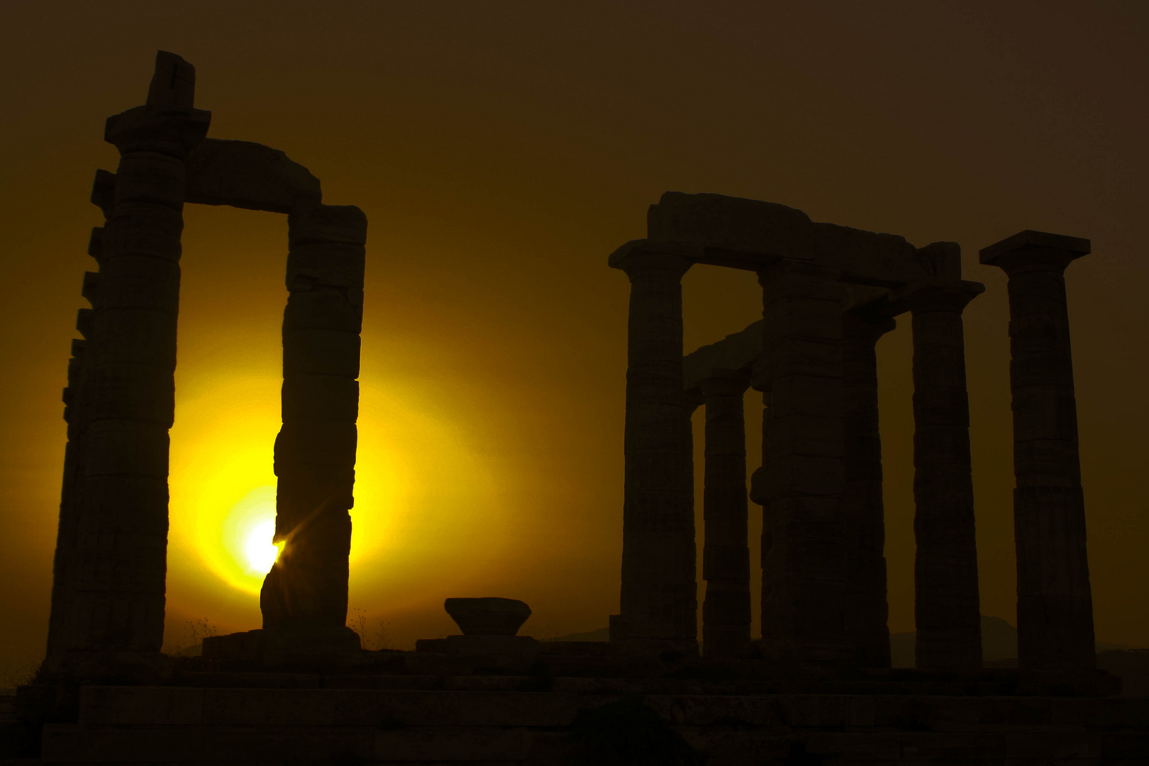 Kap Sounion - Tempel des Poseidon