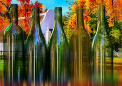 Kap Wein Flaschen ~ cape wine bottles