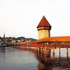 Kapellbrücke in der Abendsonne