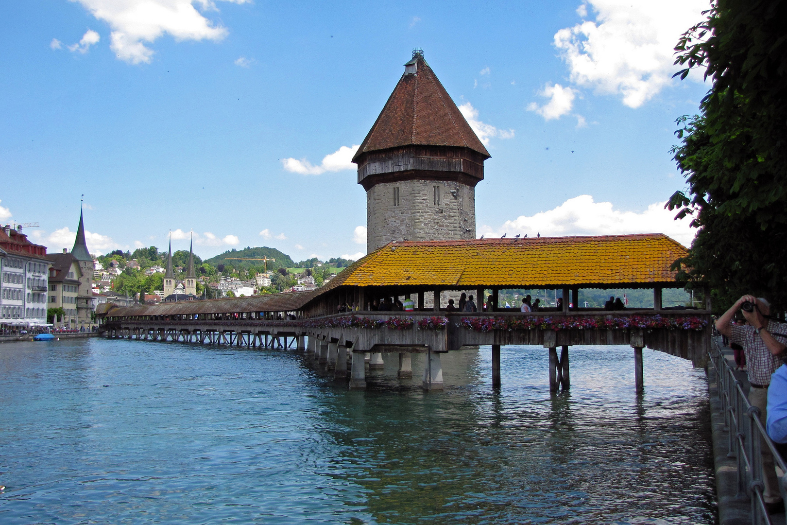 Kapellbrücke in Luzern