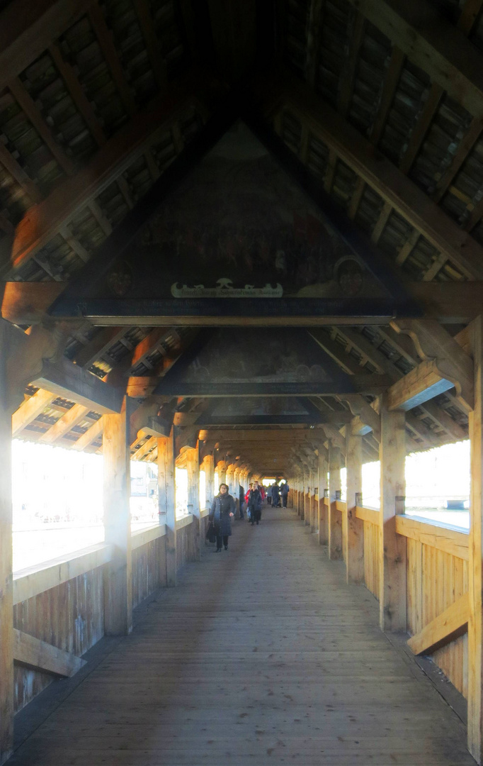 Kapellbrücke Luzern ...