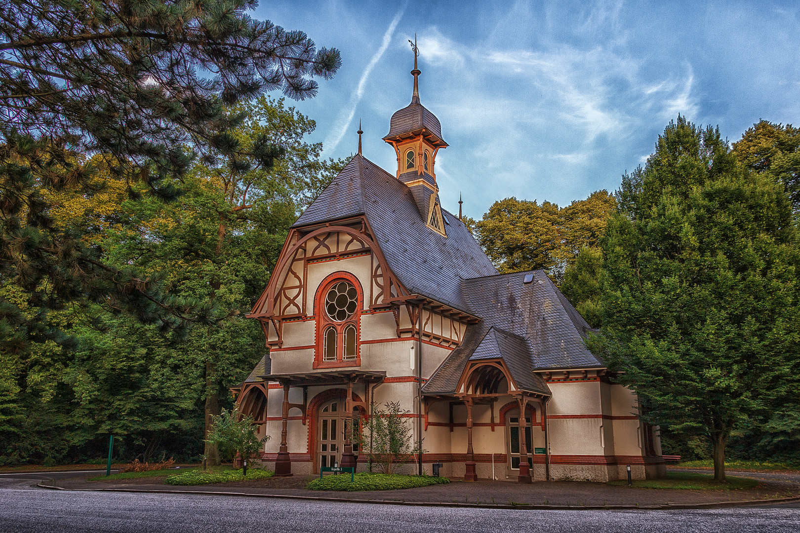 Kapelle 3 auf dem Friedhof Ohlsdorf