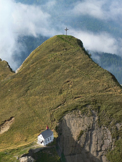 Kapelle am Abgrund - Gottvertrauen