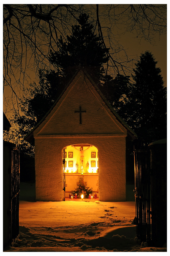 Kapelle am alten Lauchdorfer Friedhof