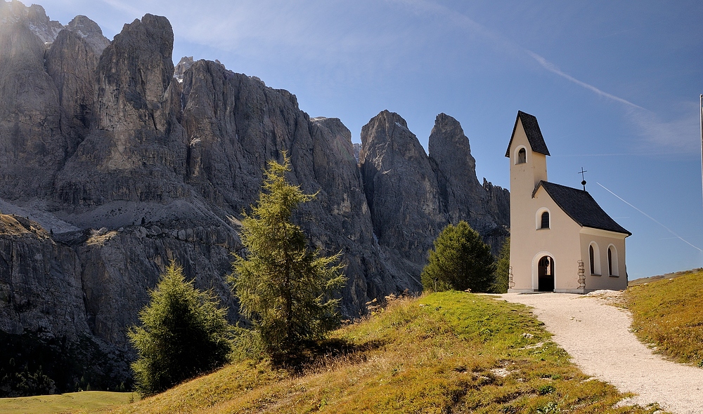 Kapelle am Grödner Joch