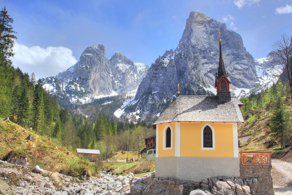 Kapelle am Hinterbärenbad oder Anton Karg Haus.