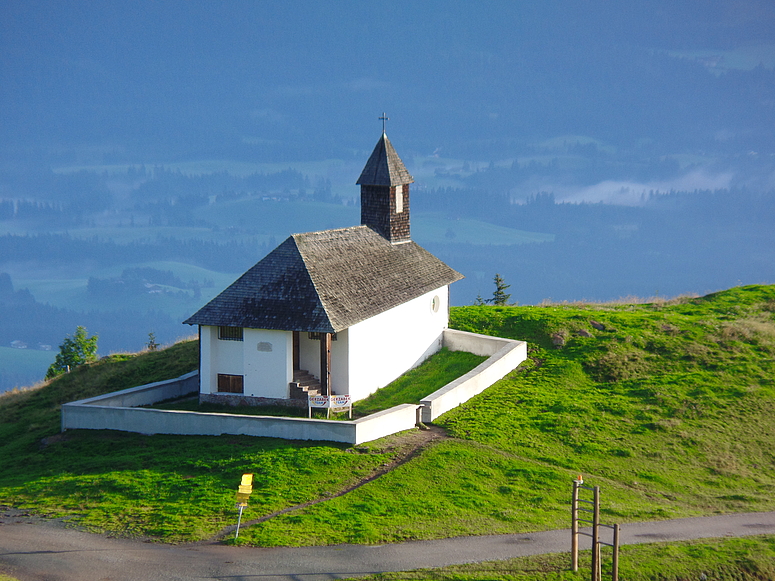 Kapelle am Morgen!